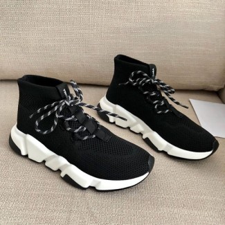 발렌시아가 남여공용 신상 스피드 트레이너 483493 블랙