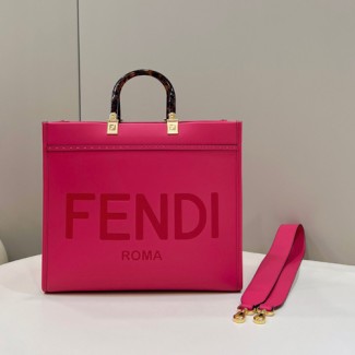 펜디 선샤인 미디엄 쇼퍼백 8BH386 체리핑크