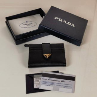 프라다 사피아노 반지갑 1ML047