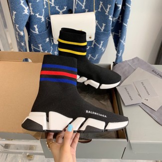 발렌시아가 남여공용 스피드러너 653814 블랙