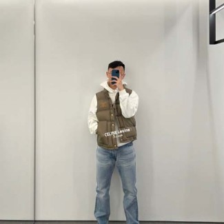 셀린느 남여공용 패딩조끼 008429