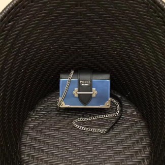 프라다 18S/S 카이에 숄더백 1BH018 블루