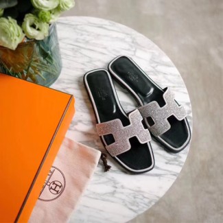 에르메스 신상 슬리퍼 H30045 실버