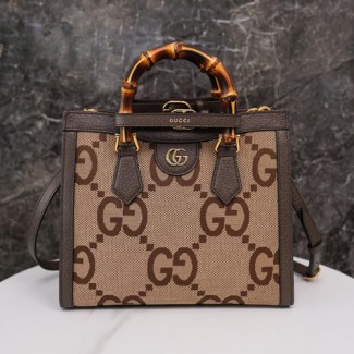 구찌 다이애나 점보 GG 스몰 토트백 660195