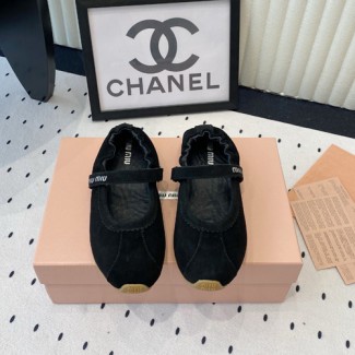 미우미우 여성용 플랫 57283-5