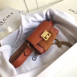 지방시 나노 GV3 벨트백 숄더백 BB6018 황토색