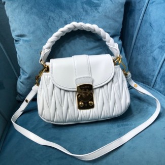 미우미우 마테라세 미우 코퍼 토트백 N88 5BH188-1