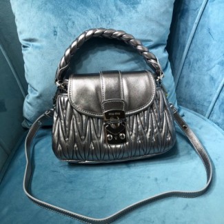 미우미우 마테라세 미우 코퍼 토트백 N88 5BH188-2