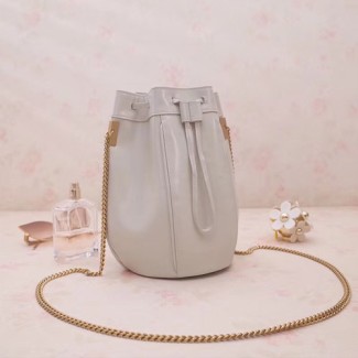 입생로랑 탈리타 스몰 버킷백 554250 화이트